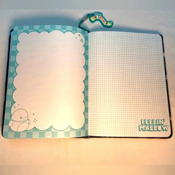 Squishmallow Soft and Fluffy Note Book - Picture 2 of 6